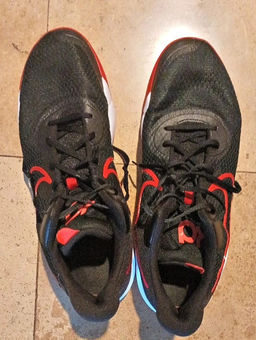 Nike KD Trey 5 X Athletic Shoes Black & Red